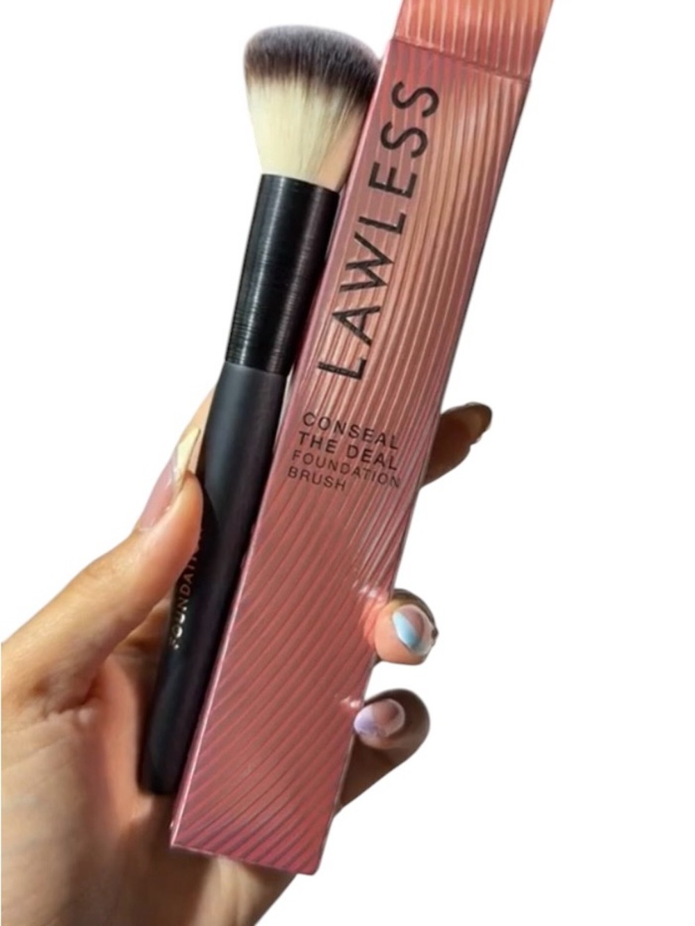 Lawless Conceal The Deal Foundation Brush - Pink